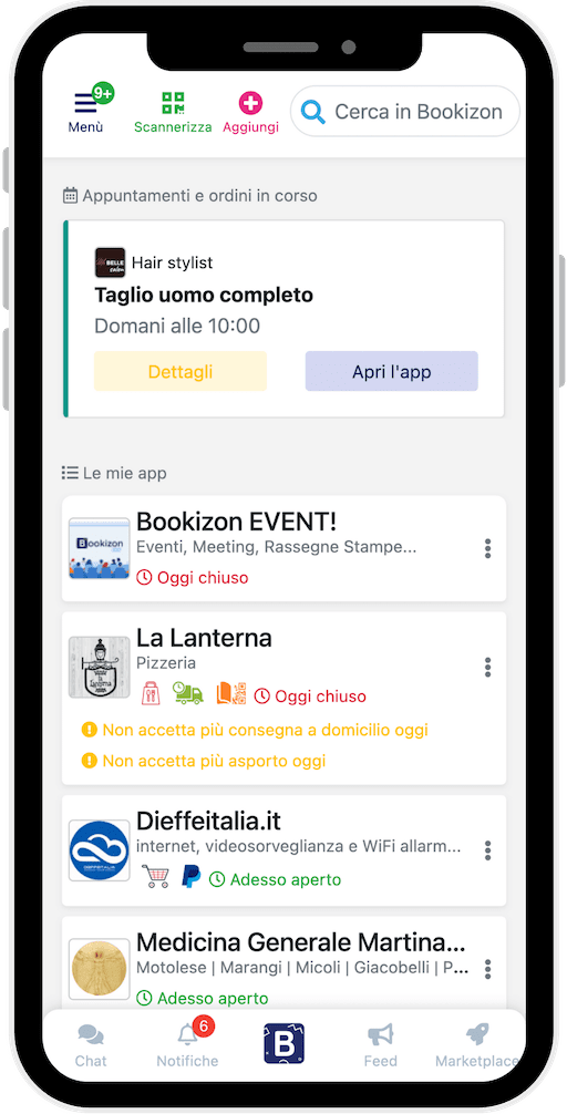 Bookizon app